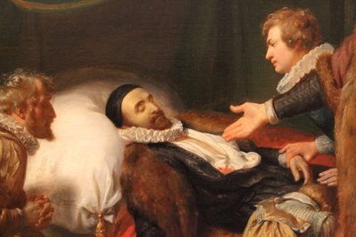 The Deathbed of William of Orange by Woutherus Mol
